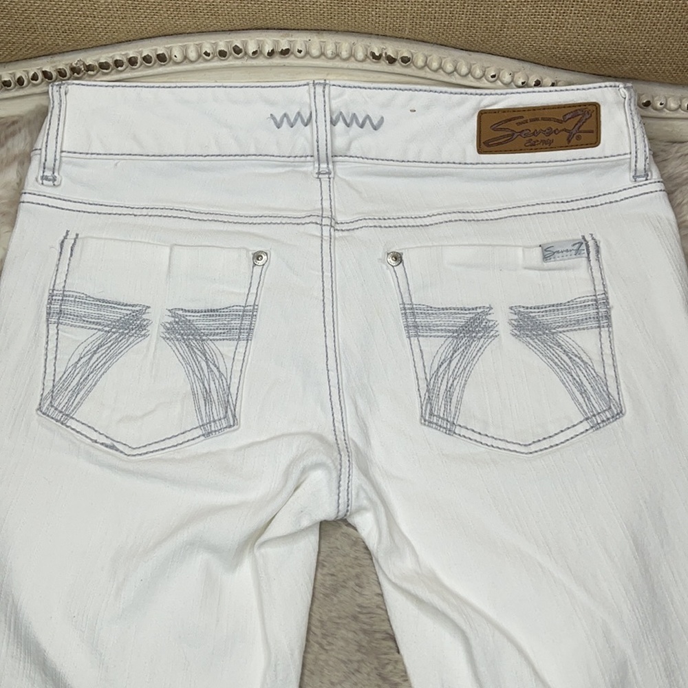 Seven7 Denim Cropped Jeans - Picture 4 of 9